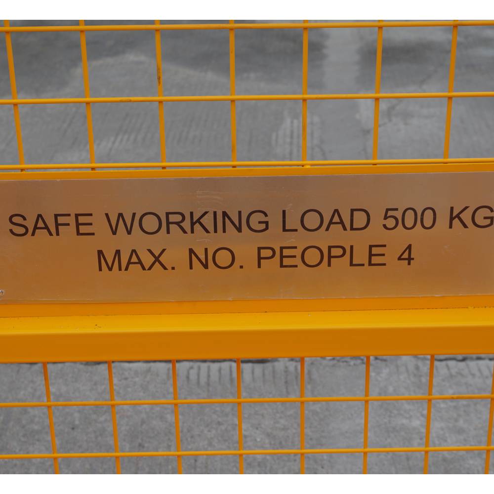 CF-CC-NC Crane Man Cage Without Roof (4 Person)